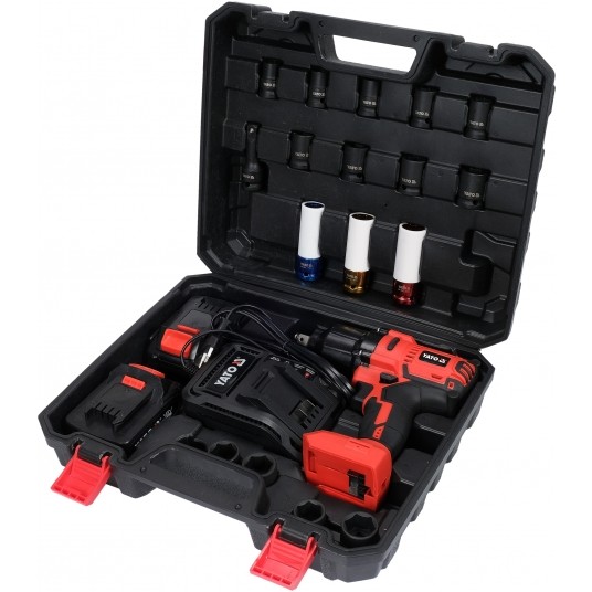 ZESTAW UDAROWY 18V 1/2'' - 2X 3AH -zdjęcie numer 7