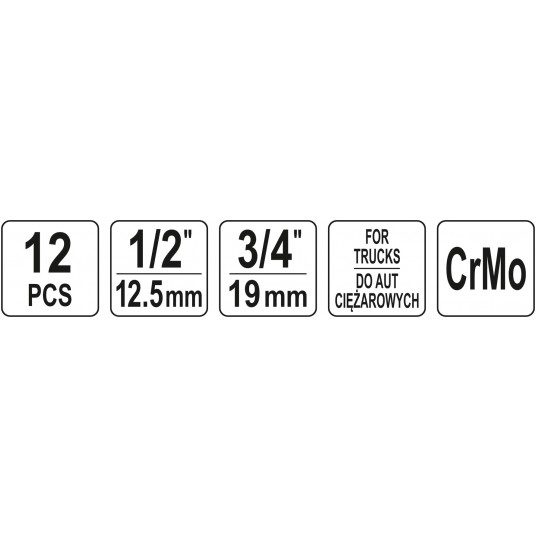 ZESTAW UDAROWYCH KLUCZY TRZPIENIOWYCH -zdjęcie numer 5