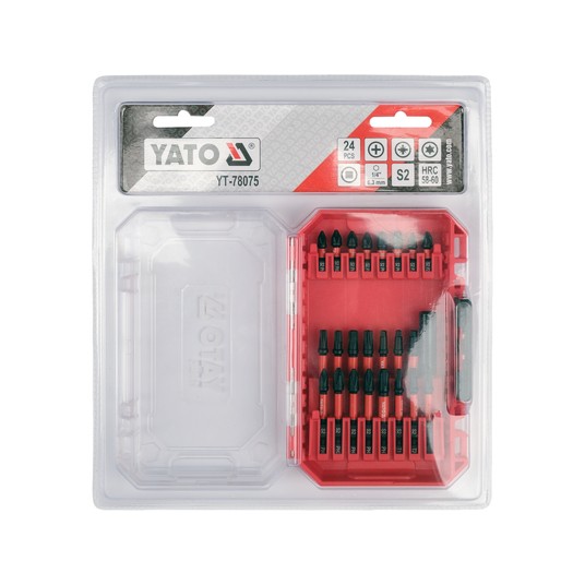 ZESTAW UDAROWYCH KOŃCÓWEK ŚRUBO 24 SZT. -zdjęcie numer 7