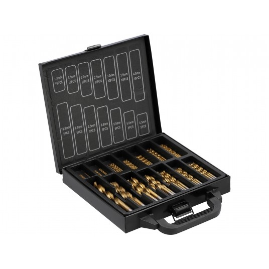 ZESTAW WIERTEŁ DO METALU 1-10MM 99SZT -zdjęcie numer 2