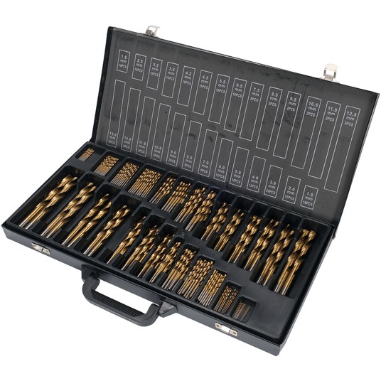 ZESTAW WIERTEŁ DO METALU 190SZT 1-13MM -zdjęcie numer 4