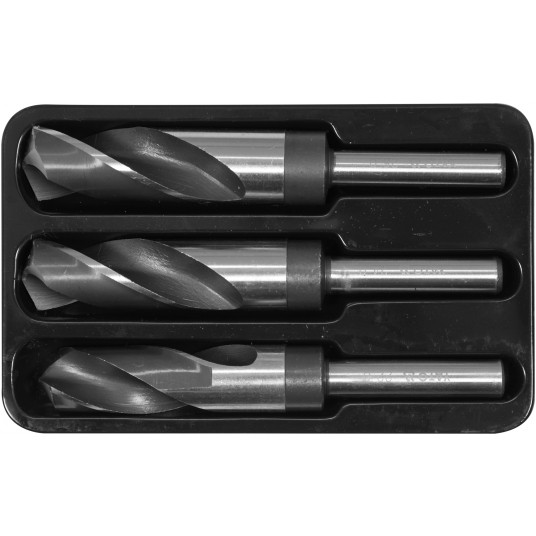 ZESTAW WIERTEŁ DO METALU 3SZT 22-25MM -zdjęcie numer 1
