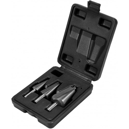 ZESTAW WIERTEŁ STOŻKOWYCH 3 SZT. -zdjęcie numer 7