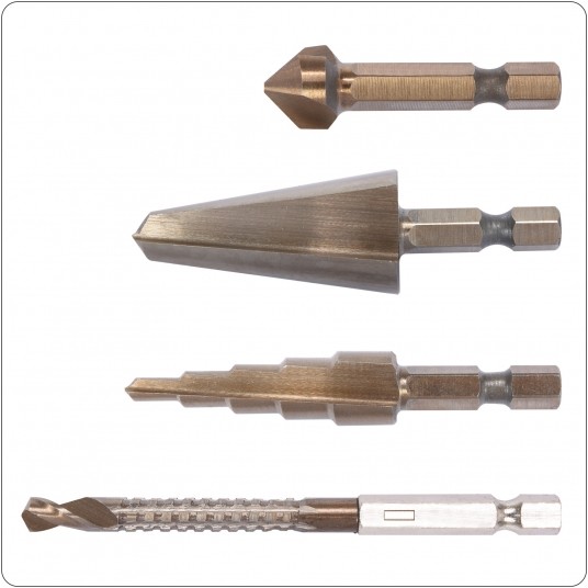 ZESTAW WIERTEŁ UNIWE Z UCHWYTEM HEX -zdjęcie numer 9