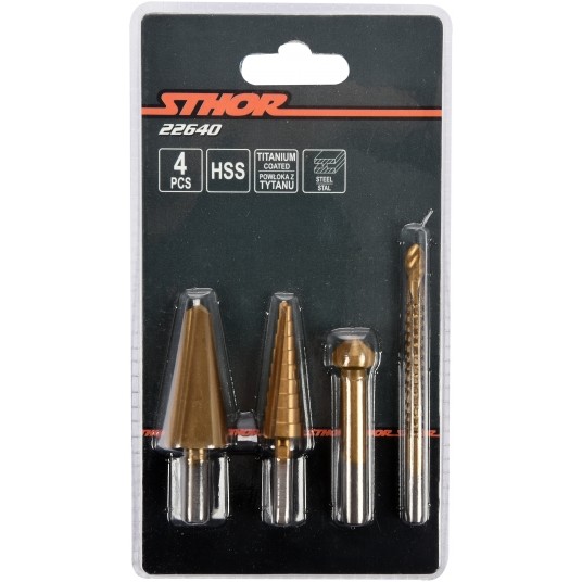 ZESTAW WIERTEŁ UNIWERSALNYCH 4SZT. -zdjęcie numer 3