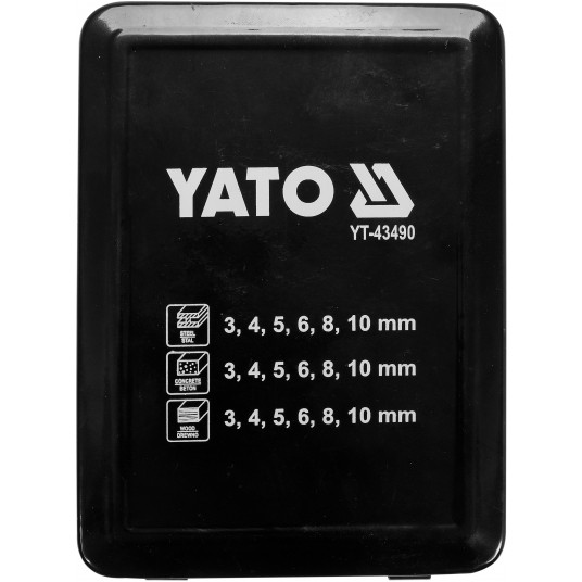 ZESTAW WIERTEŁ UNIWESALNYCH 18SZT. -zdjęcie numer 6