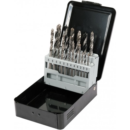 ZESTAW WIERTEŁ UNIWESALNYCH 18SZT. -zdjęcie numer 1