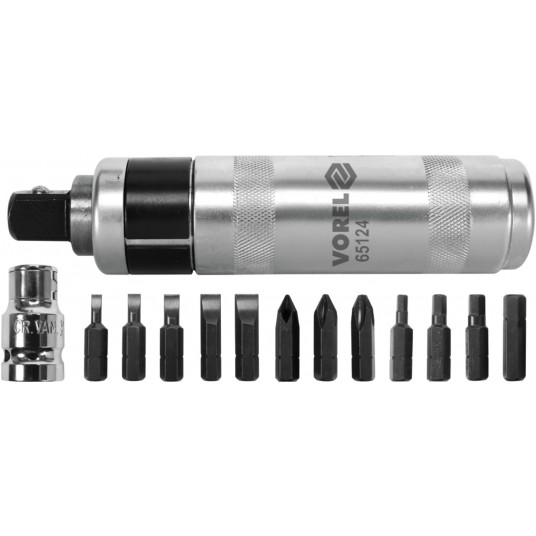 ZESTAW-WKRĘT. UDAROWY Z KOŃCÓWKAMI 14SZT -zdjęcie numer 6