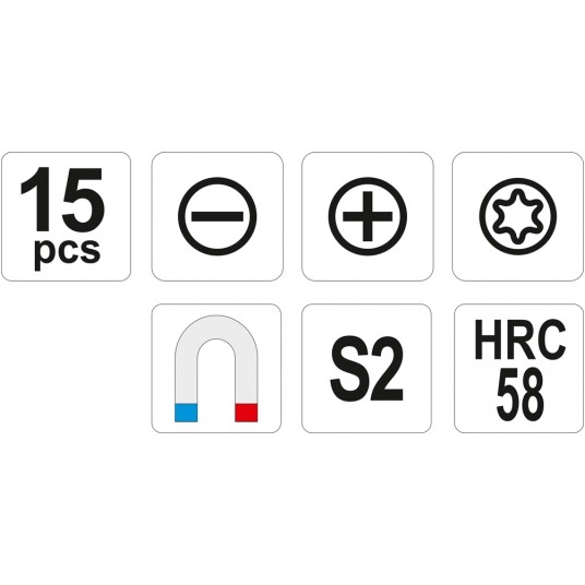 ZESTAW WKRĘTAKÓW 15CZ. -zdjęcie numer 3