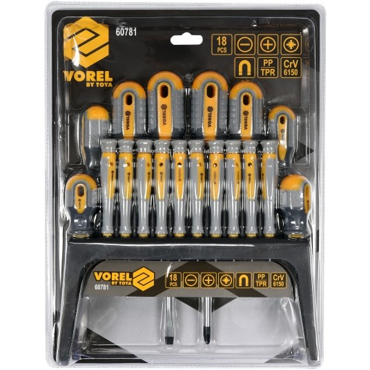 ZESTAW WKRĘTAKÓW 18SZT. -zdjęcie numer 3