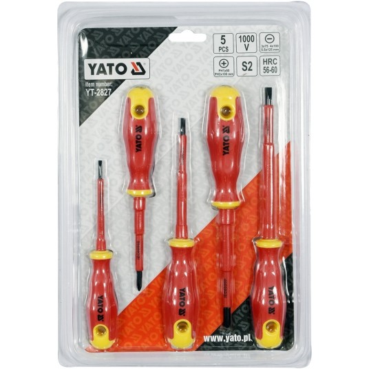 ZESTAW WKRĘTAKÓW IZOLOWANYCH 5SZT -zdjęcie numer 2