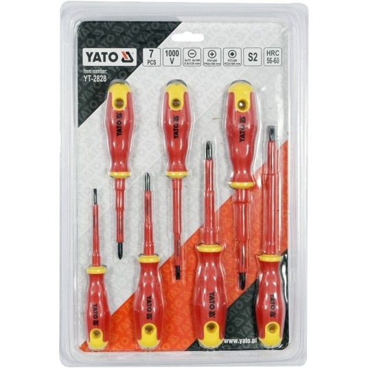 ZESTAW WKRĘTAKÓW IZOLOWANYCH 7SZT -zdjęcie numer 3
