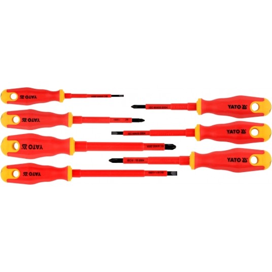 ZESTAW WKRĘTAKÓW IZOLOWANYCH 7SZT -zdjęcie numer 2