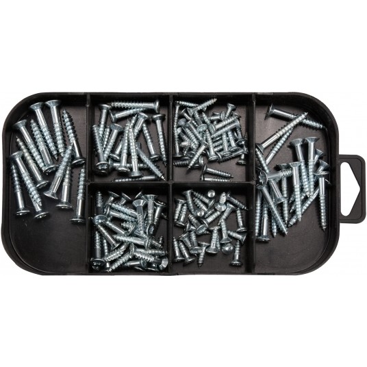 ZESTAW WKRĘTÓW DO DREWNA 192SZT. -zdjęcie numer 1