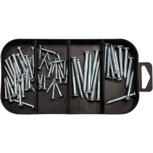 ZESTAW WKRĘTÓW DO DREWNA 192SZT. -zdjęcie numer 2