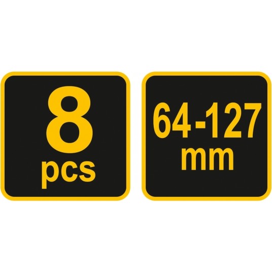 ZESTAW WYCINAREK DO OTWORÓW 8CZ.64-127MM -zdjęcie numer 3