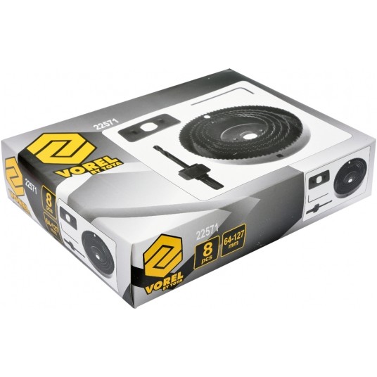 ZESTAW WYCINAREK DO OTWORÓW 8CZ.64-127MM -zdjęcie numer 1