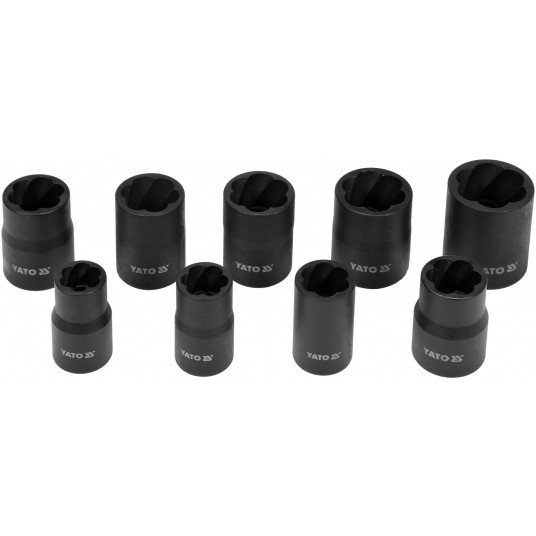 ZESTAW WYKRĘTAKÓW DO ŚRUB 3/8" 10CZ -zdjęcie numer 2