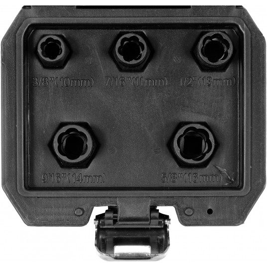 ZESTAW WYKRĘTAKÓW DO ŚRUB 5 SZTUK -zdjęcie numer 1