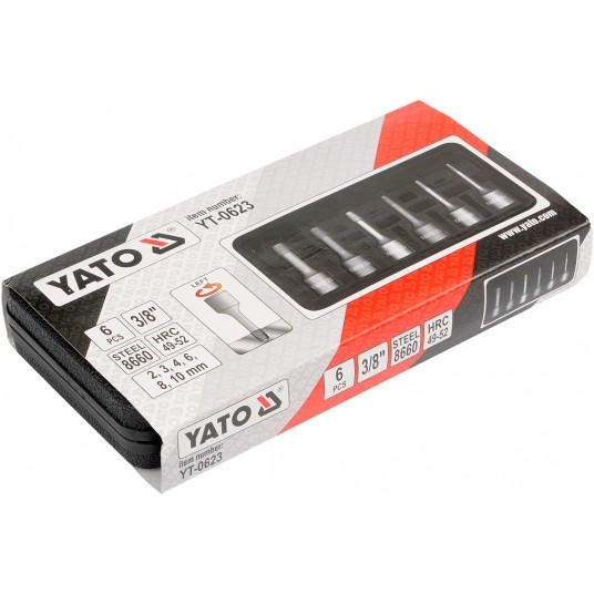 ZESTAW WYKRĘTAKÓW DO SZPILEK 6CZ 3/8 -zdjęcie numer 2