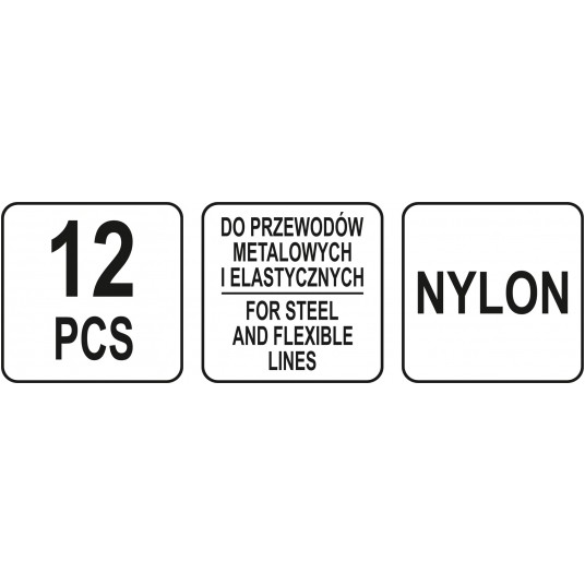 ZESTAW ZACISKÓW DO PRZEWOD METAL/ELASTY -zdjęcie numer 5