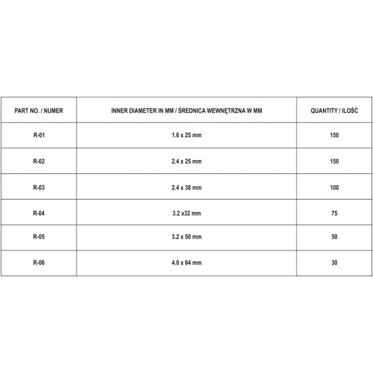 ZESTAW ZAWLECZEK PROSTYCH 555 SZT. MIX -zdjęcie numer 6