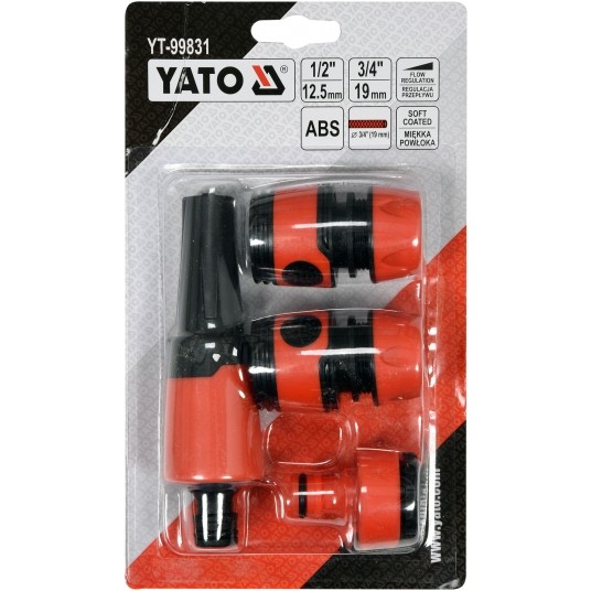 ZESTAW ZŁ. ZE ZRASZACZEM 4SZT, 1/2 I 3/4 -zdjęcie numer 2