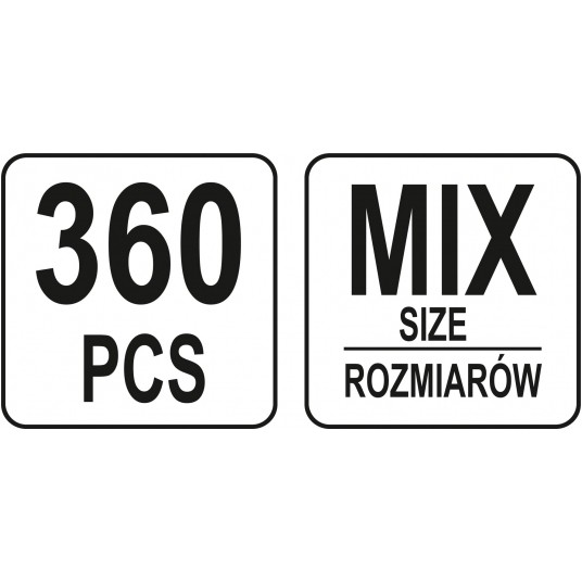 ZESTAW ZŁĄCZY ELEKTRYCZNYCH 360 SZT -zdjęcie numer 3