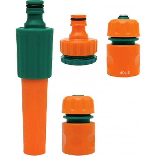 ZESTAW ZRASZ.4CZ.PRZYŁ.KRAN.1/2-3/4" FLO -zdjęcie numer 1