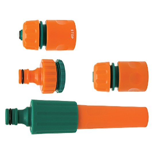ZESTAW ZRASZ.4CZ.PRZYŁ.KRAN.1/2-3/4" FLO -zdjęcie numer 1