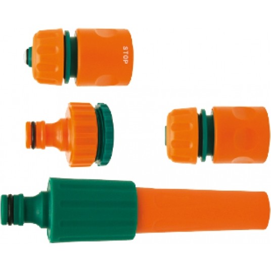 ZESTAW ZRASZ.4CZ. PRZYŁ.KRANU 3/4-1" FLO -zdjęcie numer 1