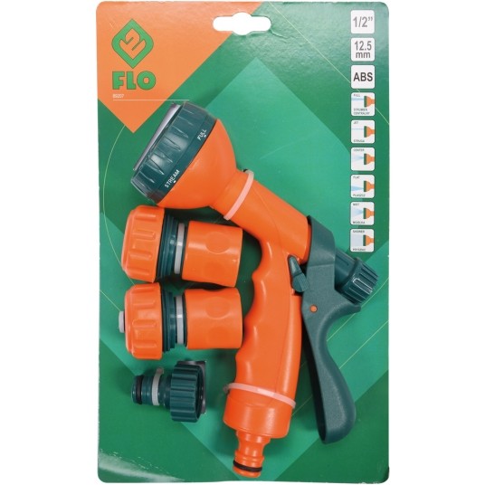 ZESTAW ZRASZAJĄCY 4CZ. NA WĄŻ 3/4" FLO -zdjęcie numer 2