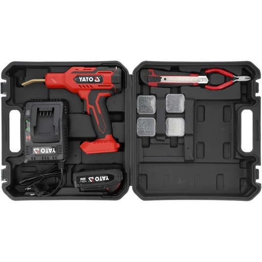 ZGRZEWARKA DO PLASTIKU 18V 500°C - 2AH -zdjęcie numer 2