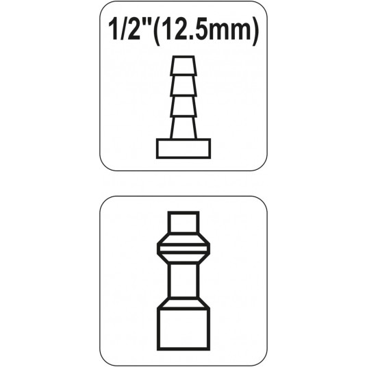 ZŁĄCZE GNIAZDO D NA WĄŻ 1/2" -zdjęcie numer 3