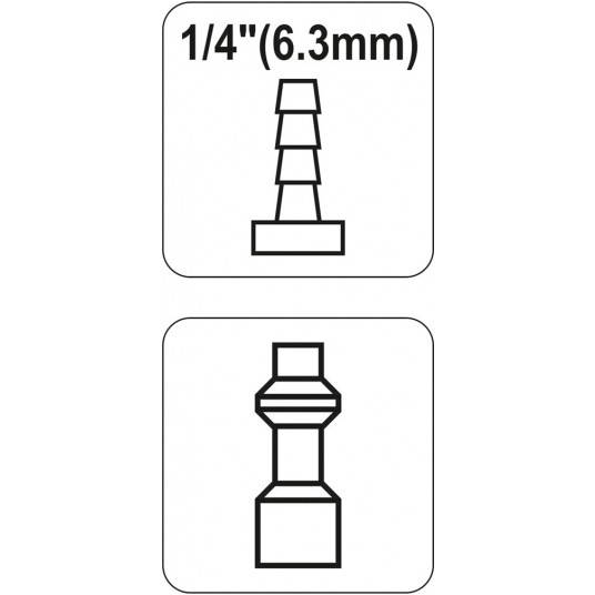 ZŁĄCZE GNIAZDO D NA WĄŻ 1/4" -zdjęcie numer 3