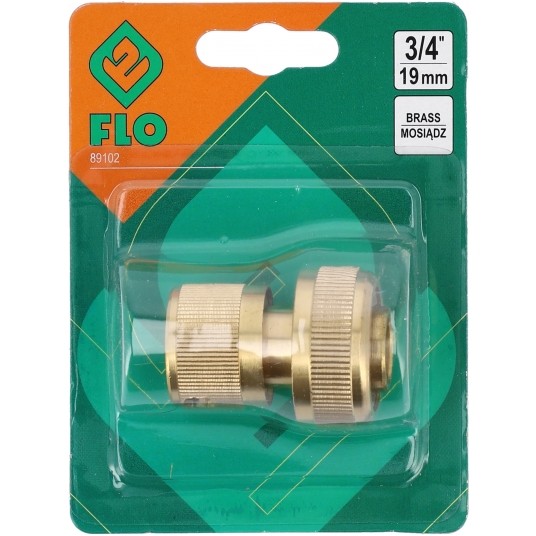 ZŁĄCZE MOSIĘŻNE STANDARD 3/4'' FLO -zdjęcie numer 4