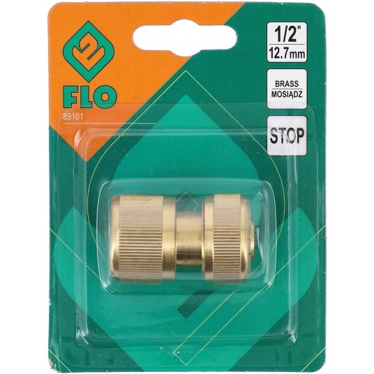 ZŁĄCZE MOSIĘŻNE STOP 1/2'' FLO -zdjęcie numer 3