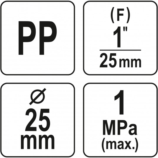 ZŁĄCZKA PP GW 25MM X 1" -zdjęcie numer 4