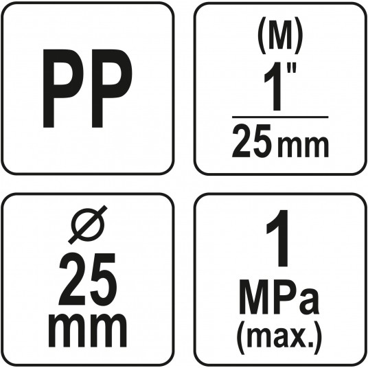 ZŁĄCZKA PP GZ 25MM X 1" -zdjęcie numer 4