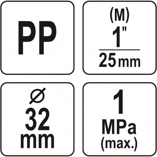 ZŁĄCZKA PP GZ 32MM x 1" -zdjęcie numer 4