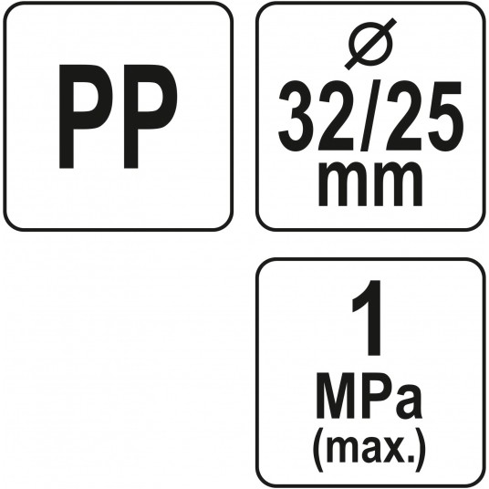 ZŁĄCZKA REDUKCYJNA PP 25MM X 32MM -zdjęcie numer 4