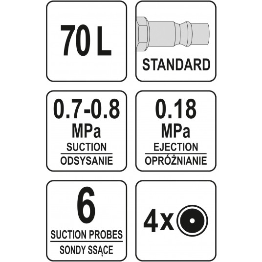 ZLEWARKO WYSYSARKA PNEUMATYCZNA 65+5L -zdjęcie numer 4