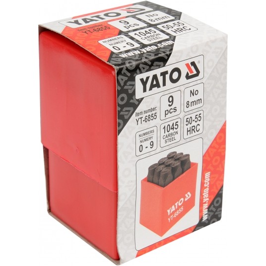 ZNACZNIKI CYFROWE 9 CZ NO 8 mm -zdjęcie numer 2