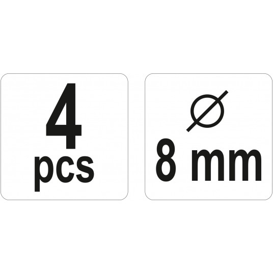 ZNACZNIKI DO WYZNACZANA OTWORÓW 8MM/ 4SZ -zdjęcie numer 3