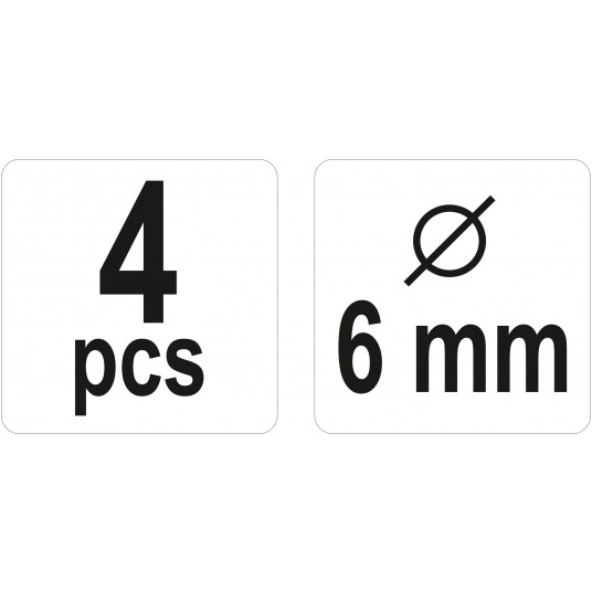 ZNACZNIKI DO WYZNACZANIA OTWORÓW 6MM/4SZ -zdjęcie numer 5