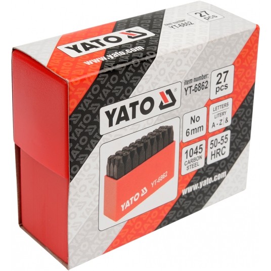 ZNACZNIKI LITEROWE 27 CZ NO 6 mm -zdjęcie numer 2