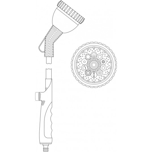 ZRASZACZ 10F Z WYSIĘGNIKIEM METAL. FLO -zdjęcie numer 4