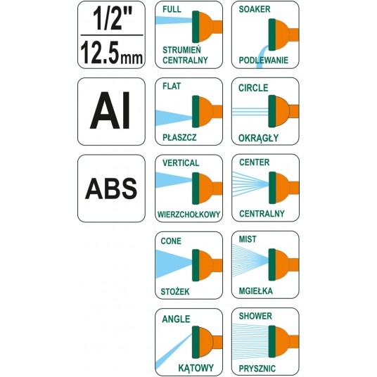 ZRASZACZ 10F Z WYSIĘGNIKIEM METAL. FLO -zdjęcie numer 3