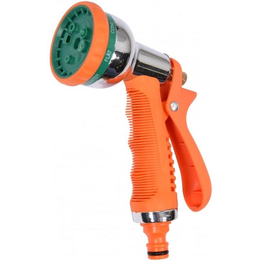 ZRASZACZ PISTOLETOWY 7 FUNK METALOWY FLO -zdjęcie numer 1