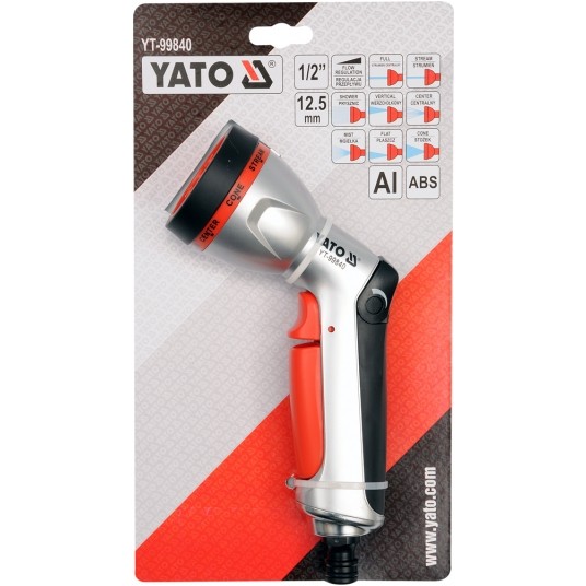 ZRASZACZ REGULOWANY 1/2" YATO -zdjęcie numer 2